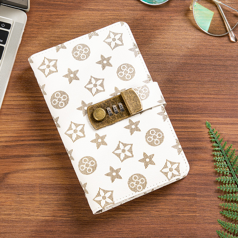 Small wallet storage bag accounting book cash family with lock wealth management savings bag hand account book small wallet hot
