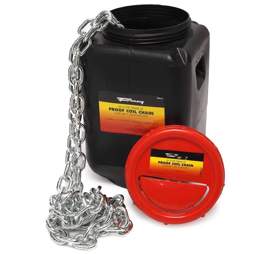 1/4 3/8 1/2 American Standard NACM84/90 Standard Proof Coil Welded Chains