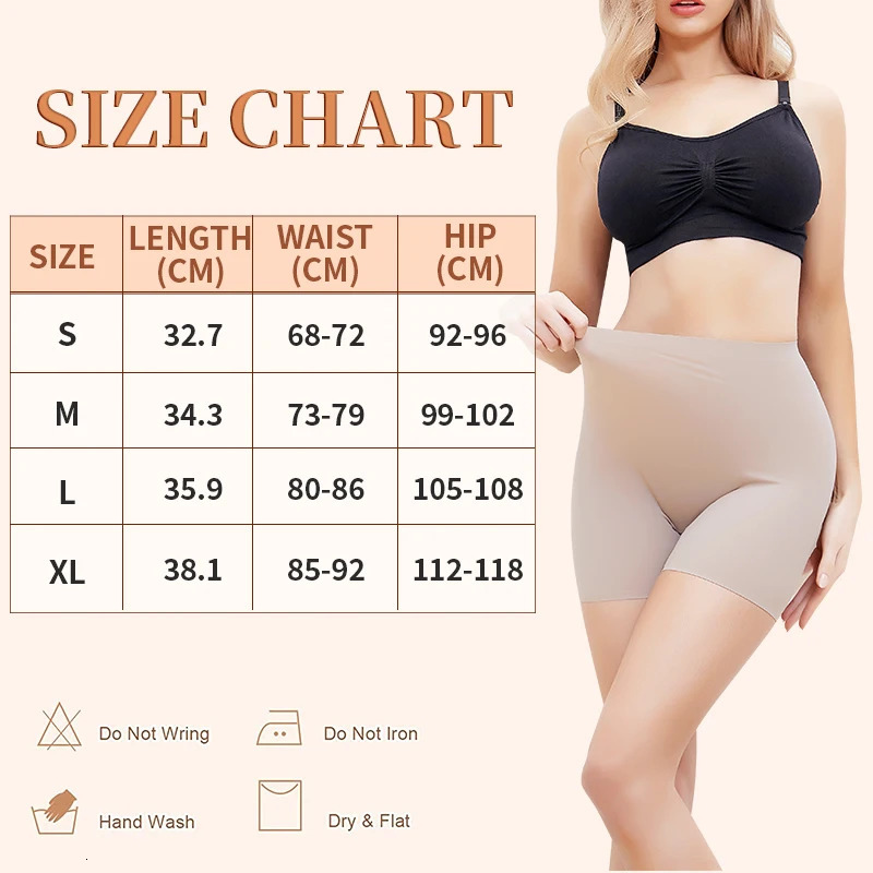 Thigh Slimmer Shapewear Panties for Women Slip Shorts High Waist Tummy Control Cincher Girdle Seamless Body Shaper 250712