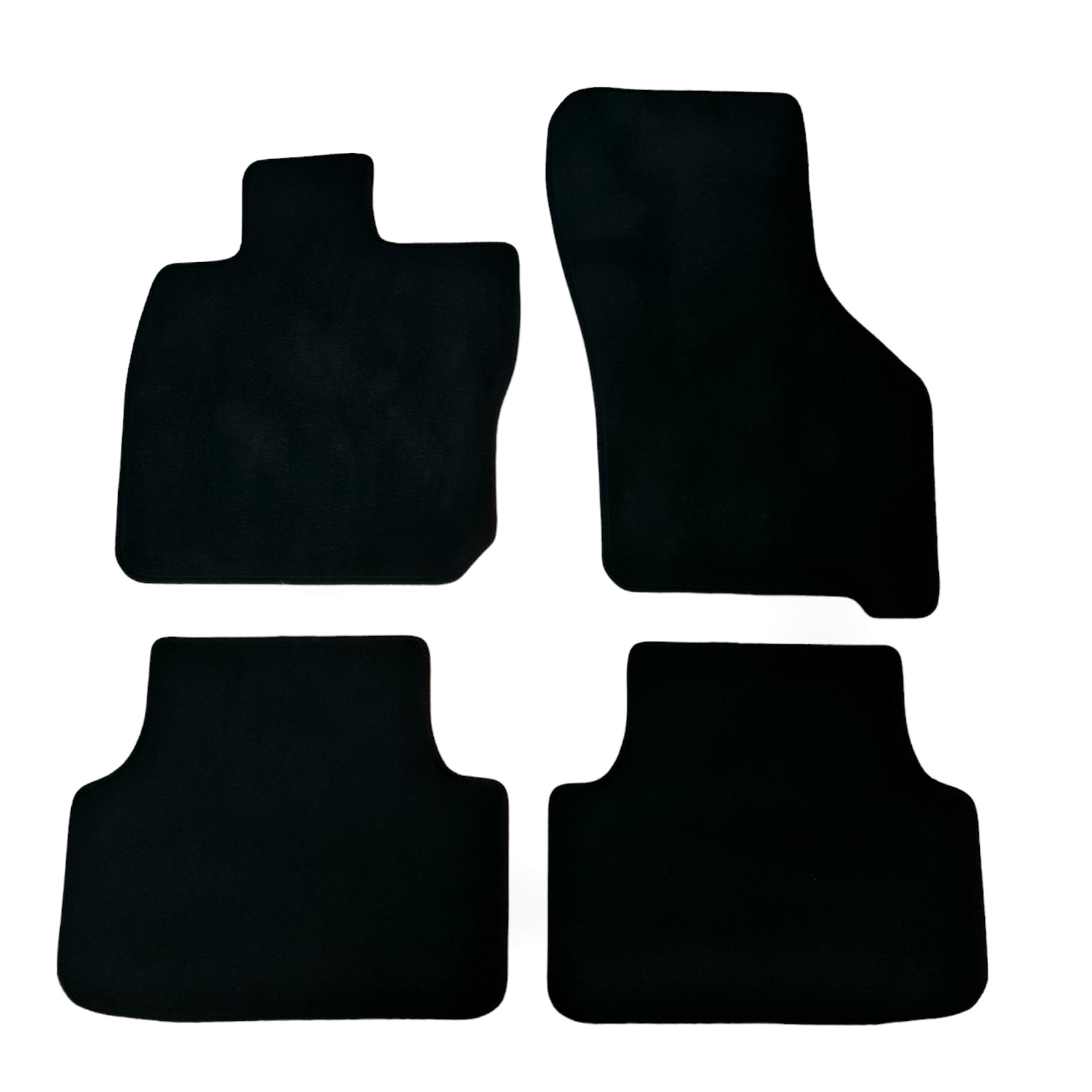 Velour Car Floor Mats For Cupra Formentor Waterproof Black Carpet Rugs Liners
