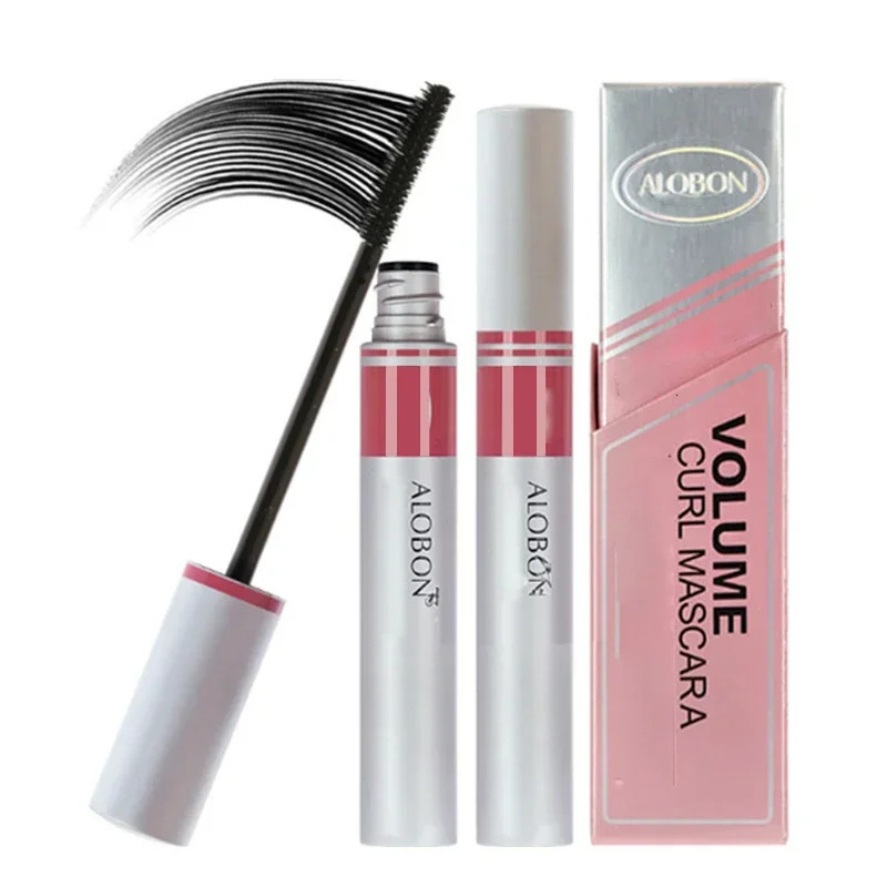 Mascara Individual Curl Eyelash Extension Colossal Mascara Volume Express Makeup 1pc Black Ink Alobon 3d Fiber Lashes 250717