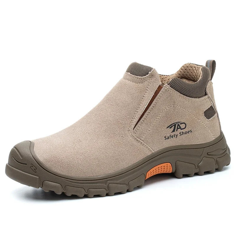 Low Cut Welding Safety Boots for Men Anti-smashing Construction Work Shoes Puncture Proof Indestructible Shoes Safety Work Boots 250717