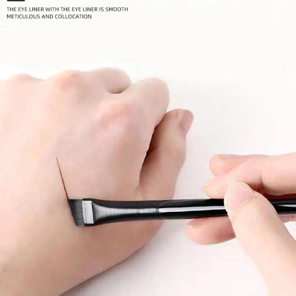 Eyebrow Eyeliner Brush Small Angled Cosmetic Liner 1Pcs Make Up Brushes Contour Tools Brow 250714