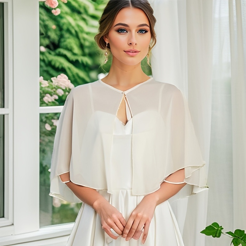 K1410 Cross-border new chiffon pearl shawl stylish fashion boutique shawl pearl chiffon cool sunscreen shawl thin version