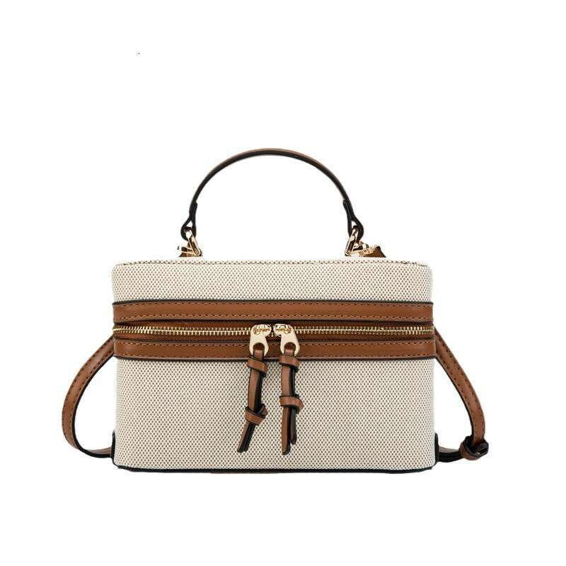 Spanish Women's 2025 New Trendy Handbag Versatile Fashion Small Single Shoulder Crossbody Box Bag for Women