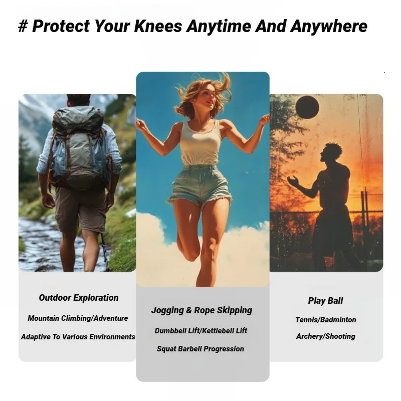 Adjustable Silicone Knee Patellar Band Tendon Support Strape Brace Shock Absorption Compression Strap Pads Sport Protection 250708