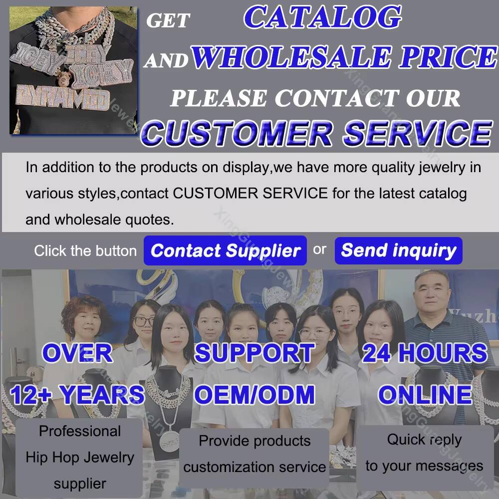 9mm 13mm Iced Out Moissanite Diamond Hiphop Style Jewelry S925 Sterling Cuban Link Chain