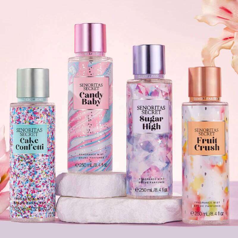 Woman Secret Perfume Vanilla Fruit Fragrance Mist Scent Long-lasting Charm Parfume Entice Body Spray Air Freshener 250ml X250720
