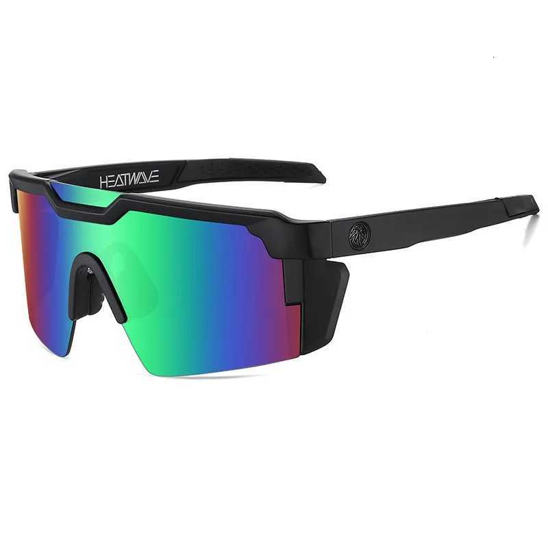 Heat wave best-selling high-quality genuine film outdoor sports windproof sunglasses for men women sunglasses HW05 Y250719