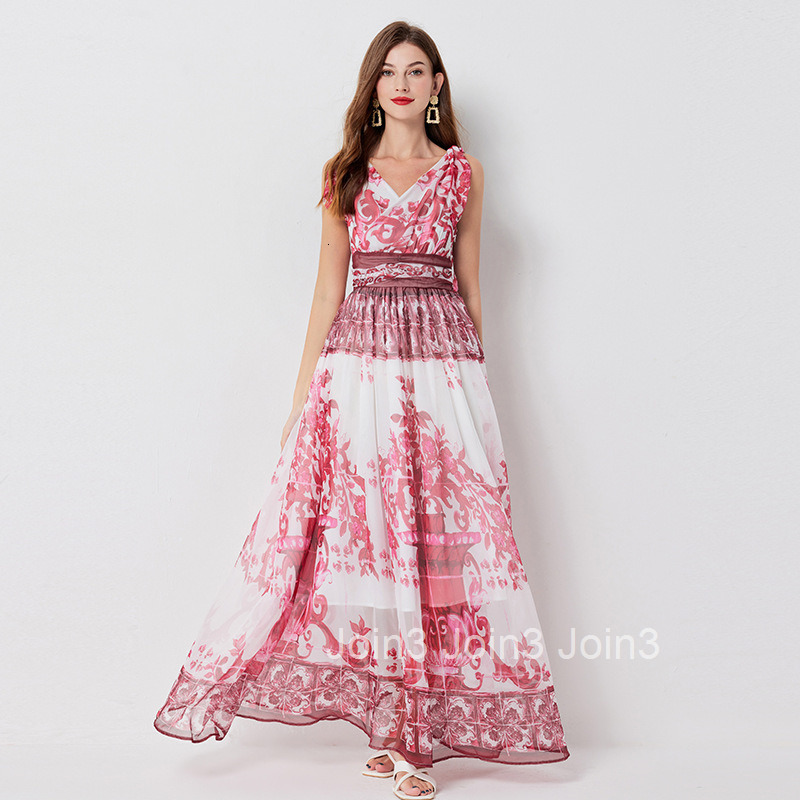 611 Womens Sexy V-neck Bow Tie Ruched Waist Slim Dress Flared A-line Skirt