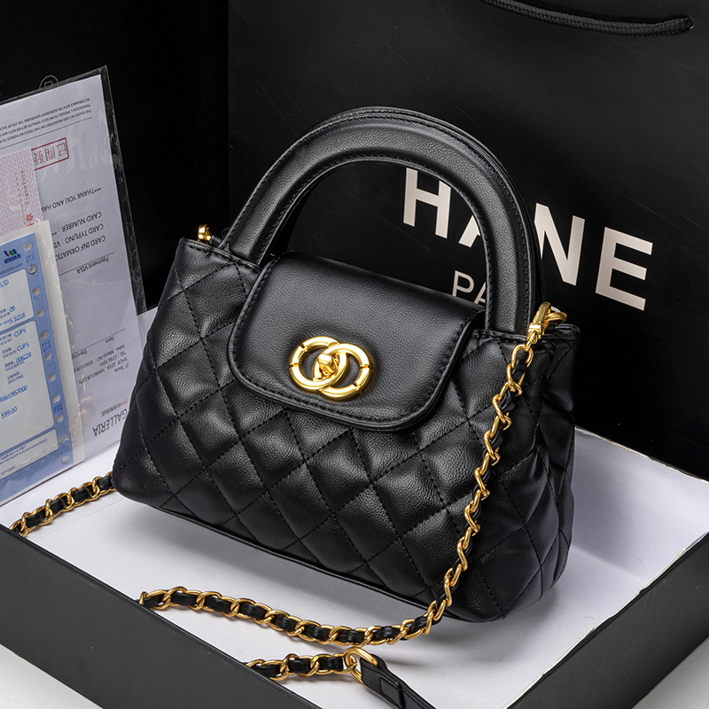 New Design High-Quality Single-shoulder Bags Fashionable Classic Luxury Bags Handbags Crossbody Bags Leather Trendy Gift Styles Black