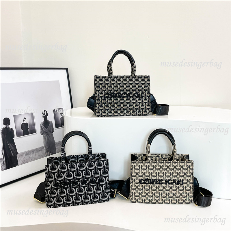 Luxury Brand Designer Bag Free Shipping 2025 New Fashion Trendy High Quality Tote Bag Stylish Patterned Handbag for Women Compact Tote with Top Handle