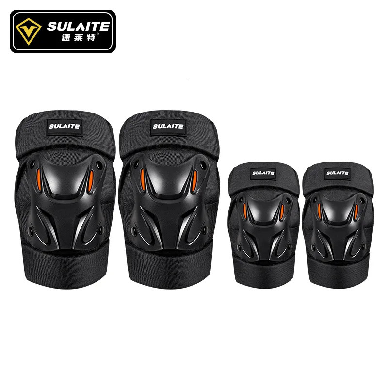 SULAITE 1Pair Motorcycle Knee Elbow Combo Kneepad for Men Protective Sport Guard MTB Racing Motocross Protector Gear Motocicleta 250708