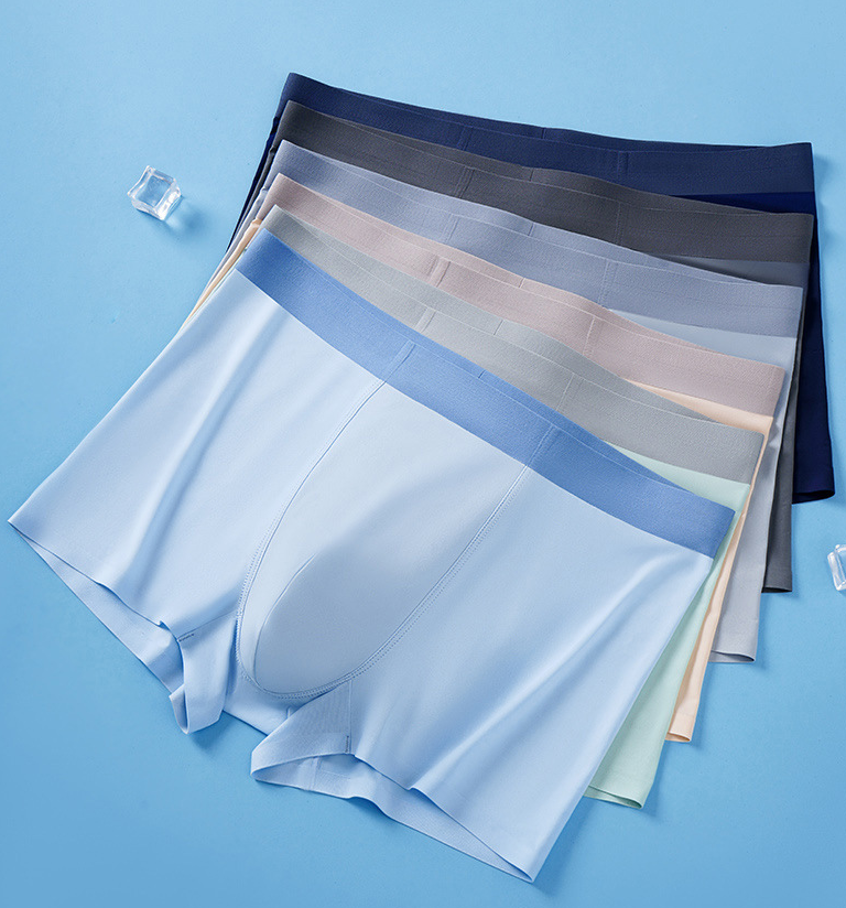 Fashion design for men and women comfortable cotton elastic underwear set sexy multi-color breathable underwear set