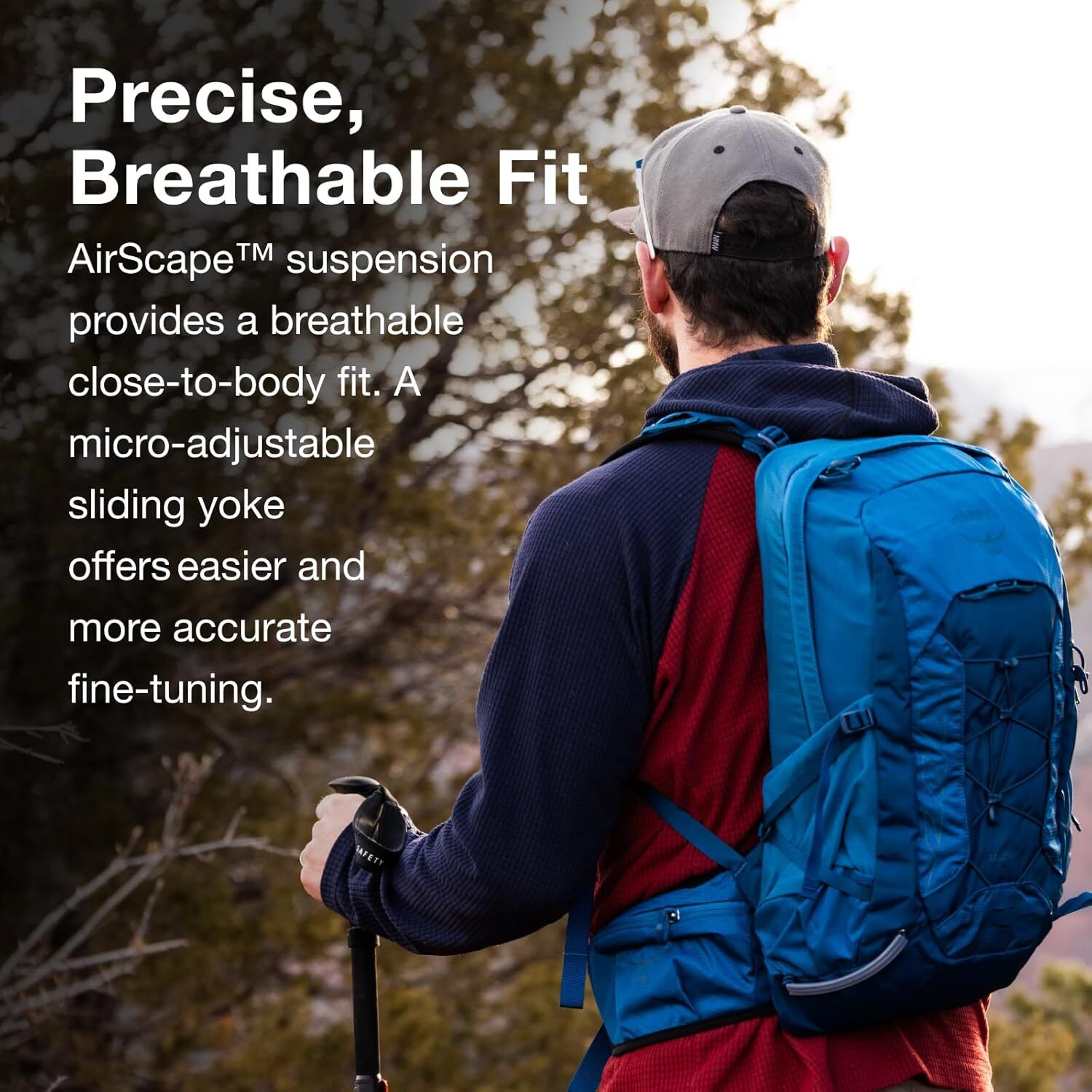 YMX 11L Men's Lightweight Hiking Backpack with Hipbelt, Black/Coal Grey