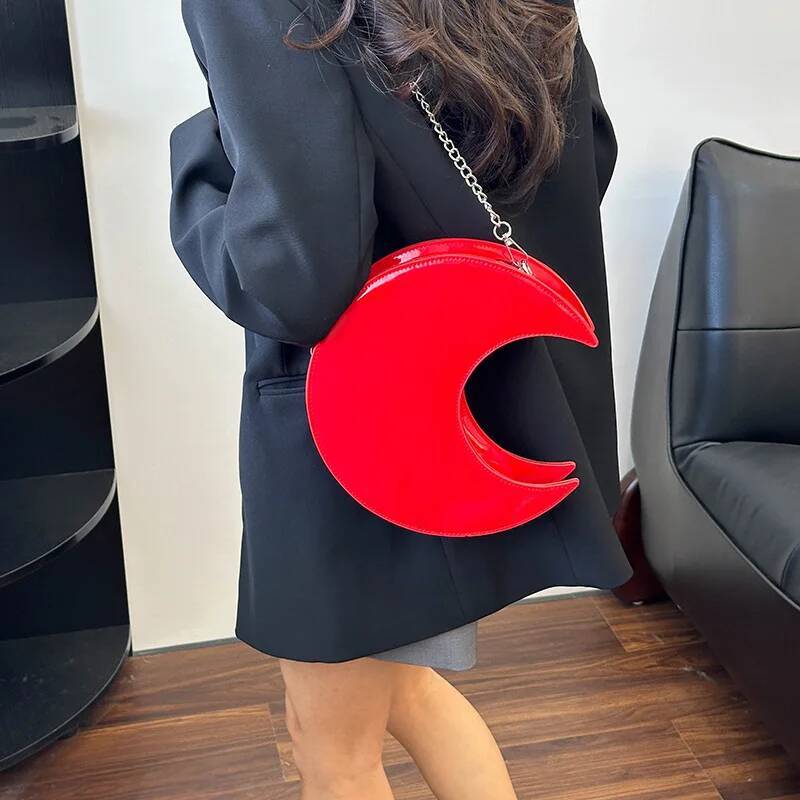 French Women's 2025 Semi-circular Crescent Single Shoulder Armpit Bag Fashionable Commuting Niche Crossbody Handbag