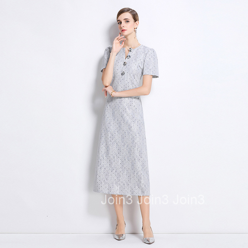 8819 Style Collar Dress Heavy Lace Composite Waist Slimming Bodycon Long Dress