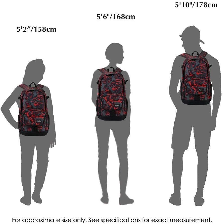 DHYMX rickyh style School Backpack Travel Bag for Men & Women Lightweight College Back Pack designer bag with Laptop Compartmen