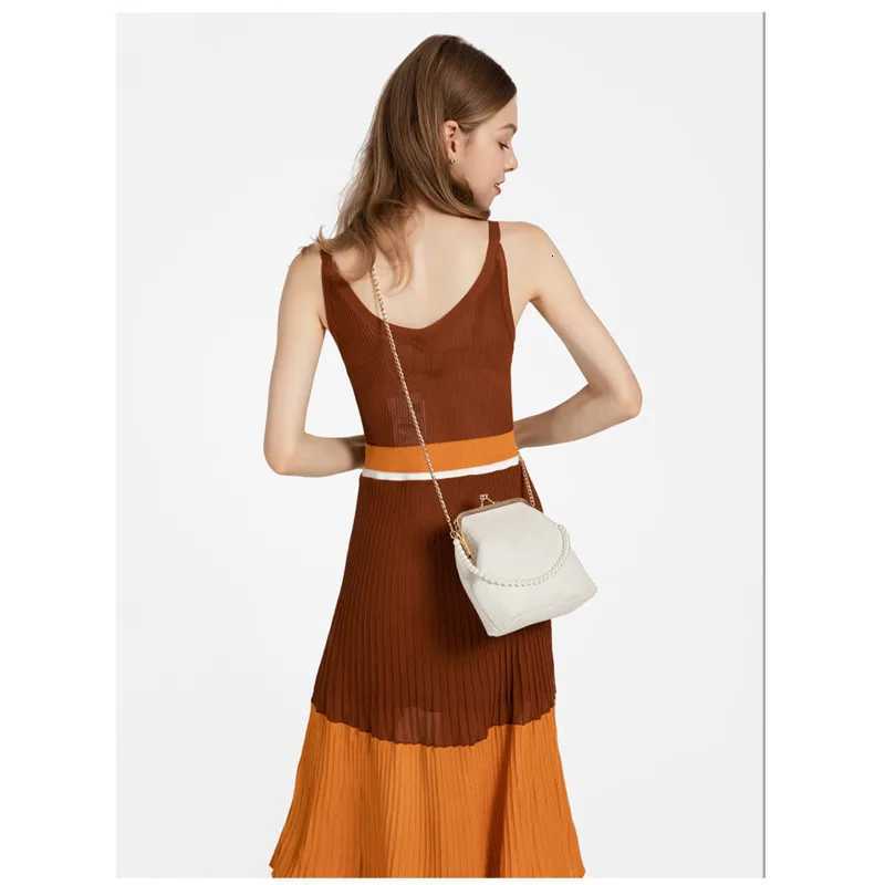 Small Shell Shape Bag For Women Pearls Handle Ladies Purses and Handbag Kiss Lock Chain Strap Crossbody Mini Messenger Bag Y2508071