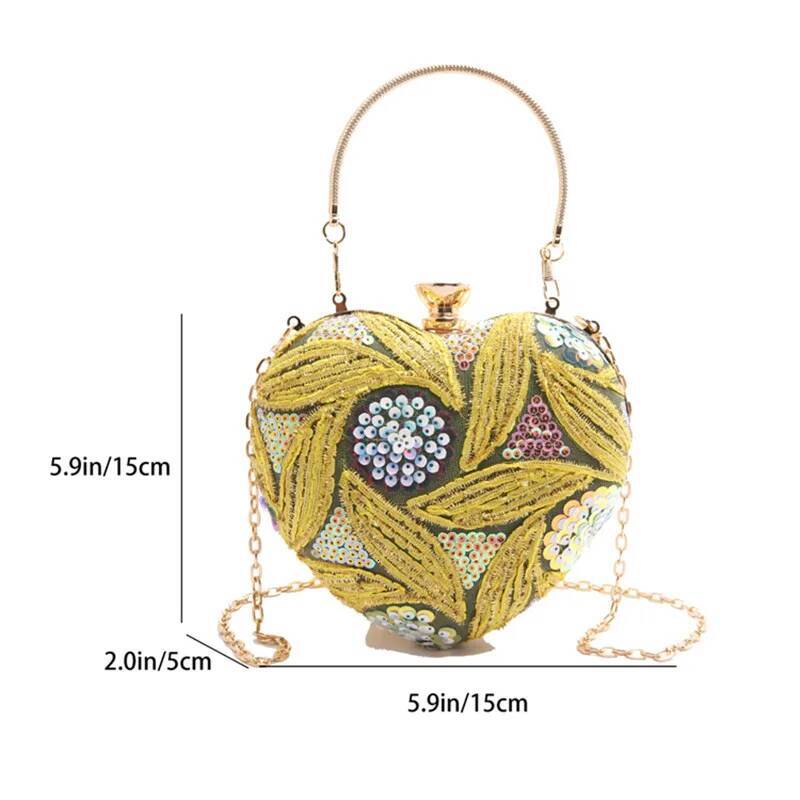 DHSM Gold Clutch for Women 2025 Party Bags Evening Purse Designer Crossbody Bag New in Handbag Ladies hand bag sac femme