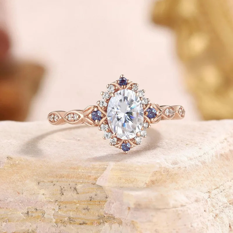 European and American retro fashion full of zircon personalized womens rings 250716