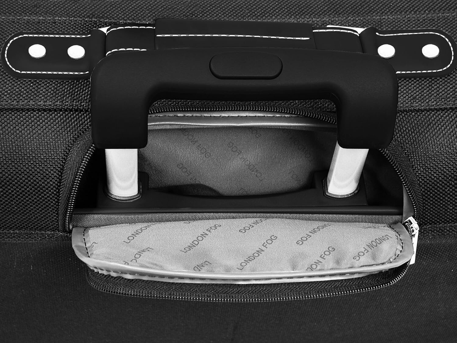 DHYMX designer bag LONDON FOG Buckingham 44-Inch Wheeled Garment Bag, Black