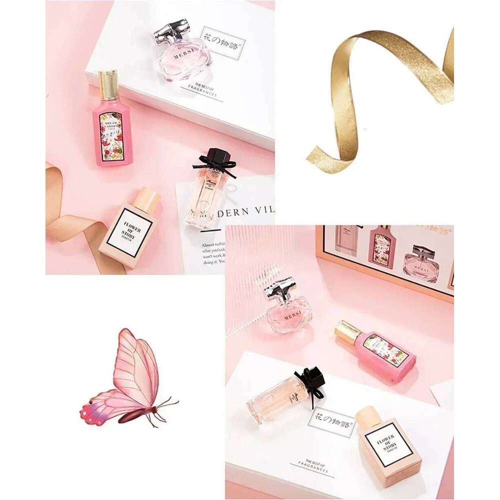 Gift Box 110ml Four Piece Set Women Fragrance Perfume Balminess Pheromone Eau De Parfum Floral Scent Toilette X250720