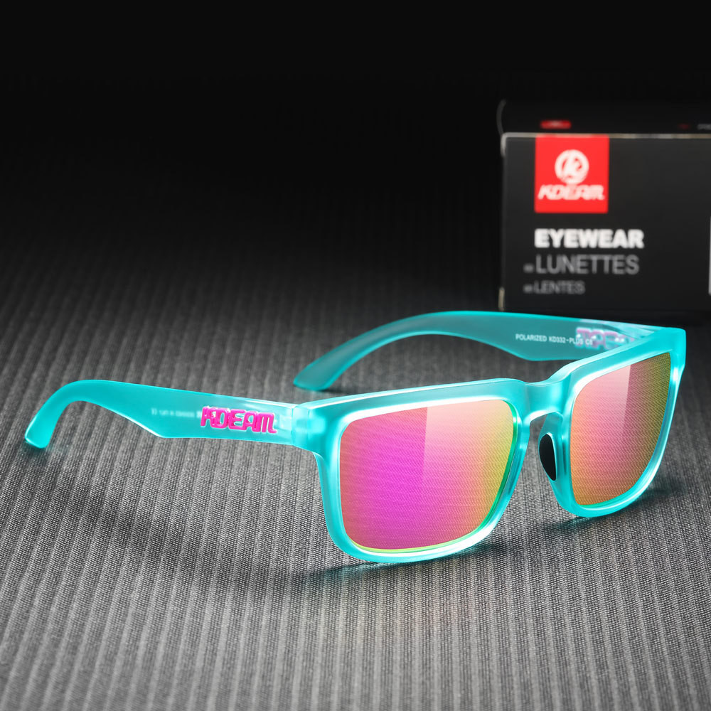 Designer Sunglasses For Women Men KD332 Plus Size Polarized Square Frame Sunglasses High-end Outdoor Sunglasses 332PLUS
