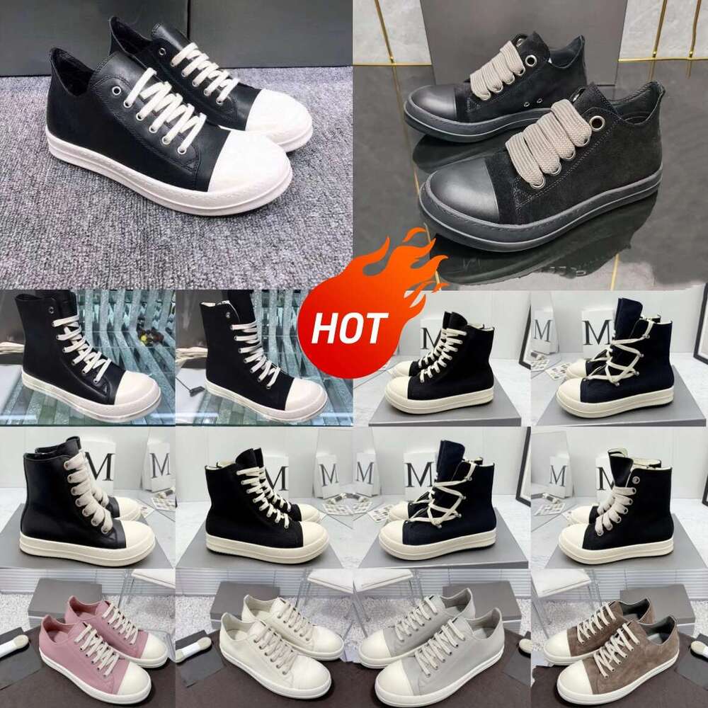 Designer high top shoes men's canvas women's sports shoes design leather boots outdoor multifunctional thick soled casual shoes