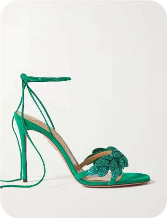 Rhinestone Flower Open-Toe for Women New Summer One-Strap High Heels Thin Heel Sexy Strap Sandals