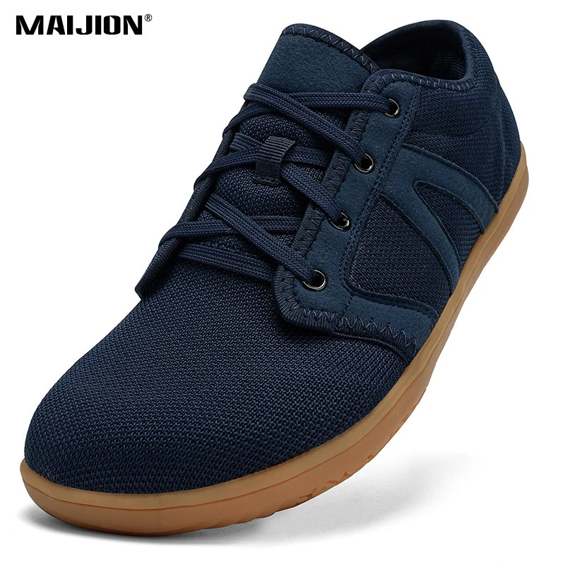 Mens Minimalist Barefoot Sneakers Wide Fit Zero Drop Sole Optimal Relaxation Mens Cross Trainer Barefoot Shoes Wide Toe Box 250716