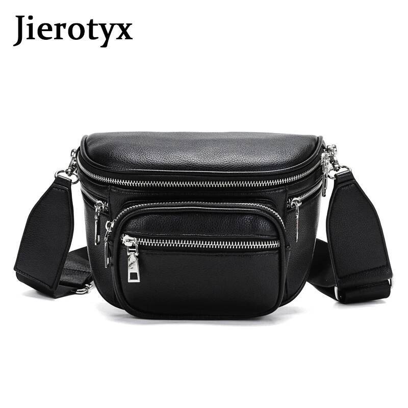 JIEROTYX Belt Waist Bag Purse Female Shoulder Good Quality Woman Wallets Bags for Women 2020 Bolsa Feminina