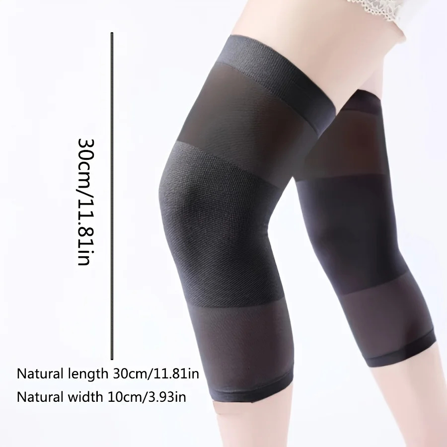 1 Pair WomenS Thin Knee SleevesLightweight Summer Pads for Sports 250708