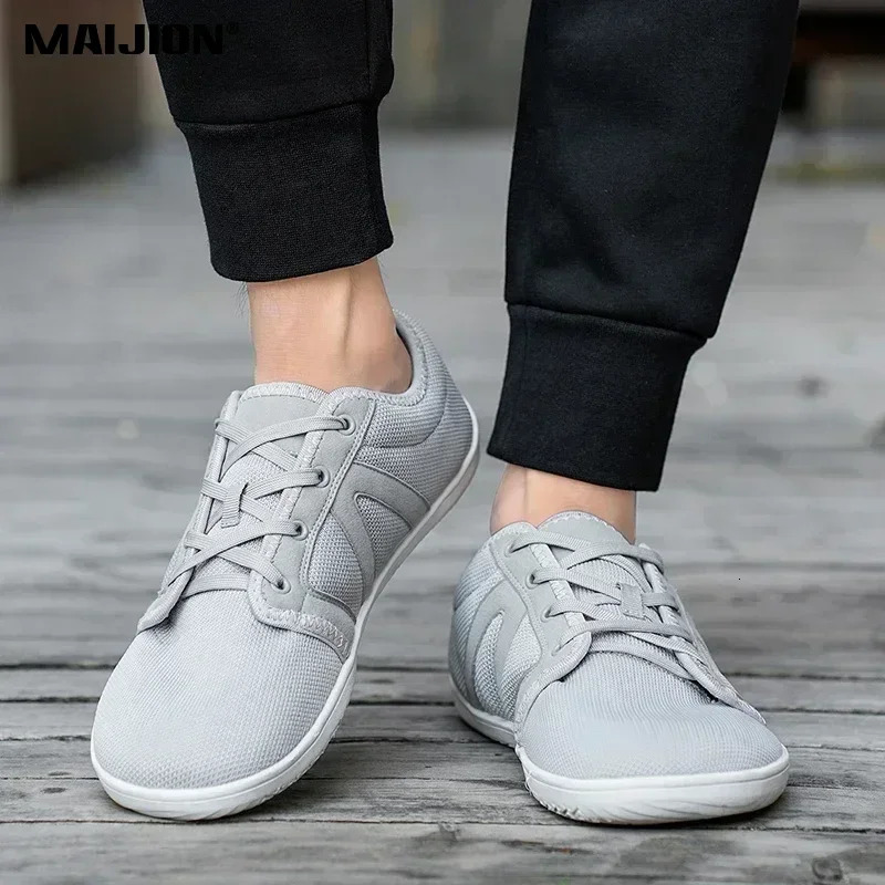 Mens Minimalist Barefoot Sneakers Wide Fit Zero Drop Sole Optimal Relaxation Mens Cross Trainer Barefoot Shoes Wide Toe Box 250716