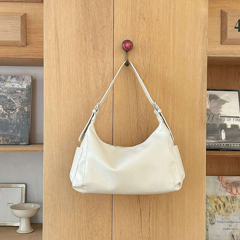 Underarm for Women Korean Version Niche Design 2025 New Autumn Winter Fashion Versatile Double Pocket Single Shoulder Bag