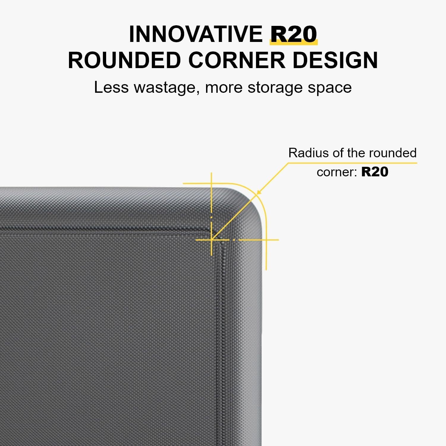 DHYMX LEVEL8 Checked Lage, Large Suitcase, Lightweight Luminous Textured Tsa Approved Medium designer bag Hardside Lages with 8 Spinner Wheels, 24 Inc