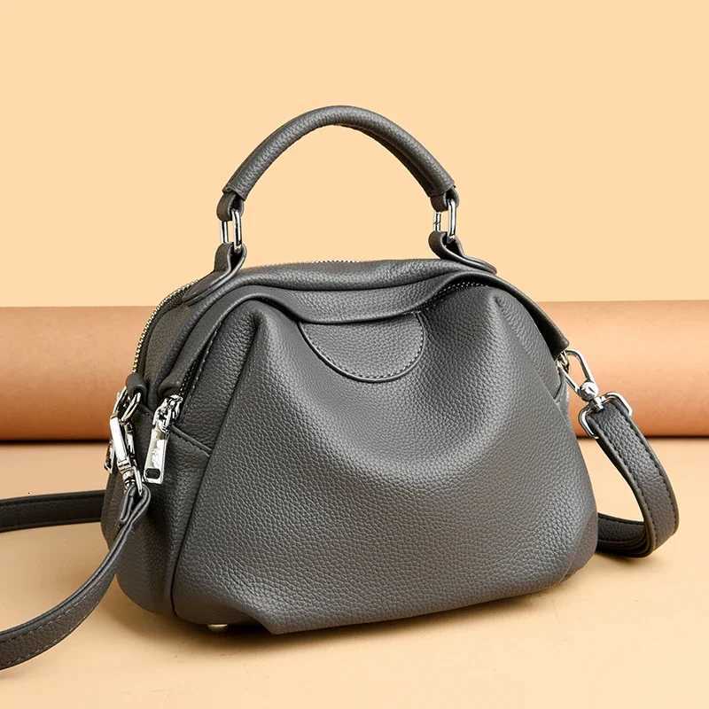 High Quality Soft Leather Tote Bag Fashion Women Shoulder Messenger Bag Large Capacity Wear-resistant Bag Handbag Sac Y250719