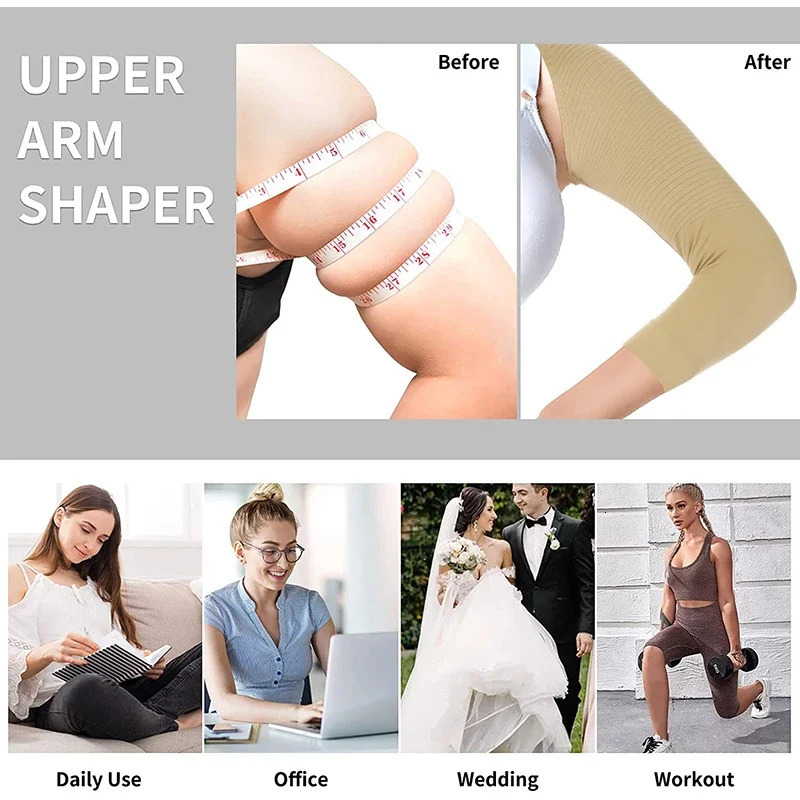 Women Arm Shaper Back Shoulder Corrector Shaper Humpback Posture Corrector Arm Control Shapewear Slimming Underwear 250716