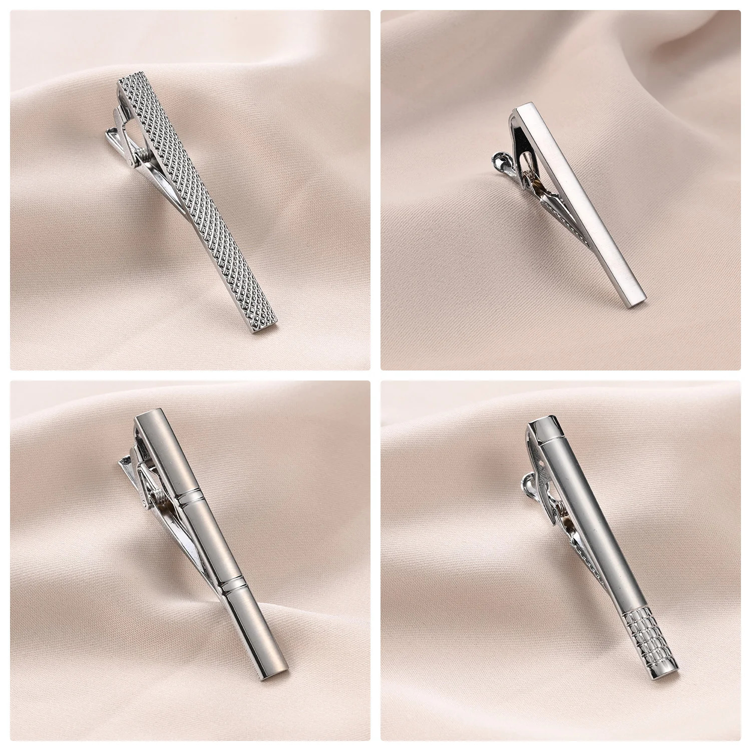 1PC Minimalist Tie Clip For Men To Man Shirt Business Pisa Ties Mens Cuff Pins Fashion Jewelry Cufflink Lawyer 250715