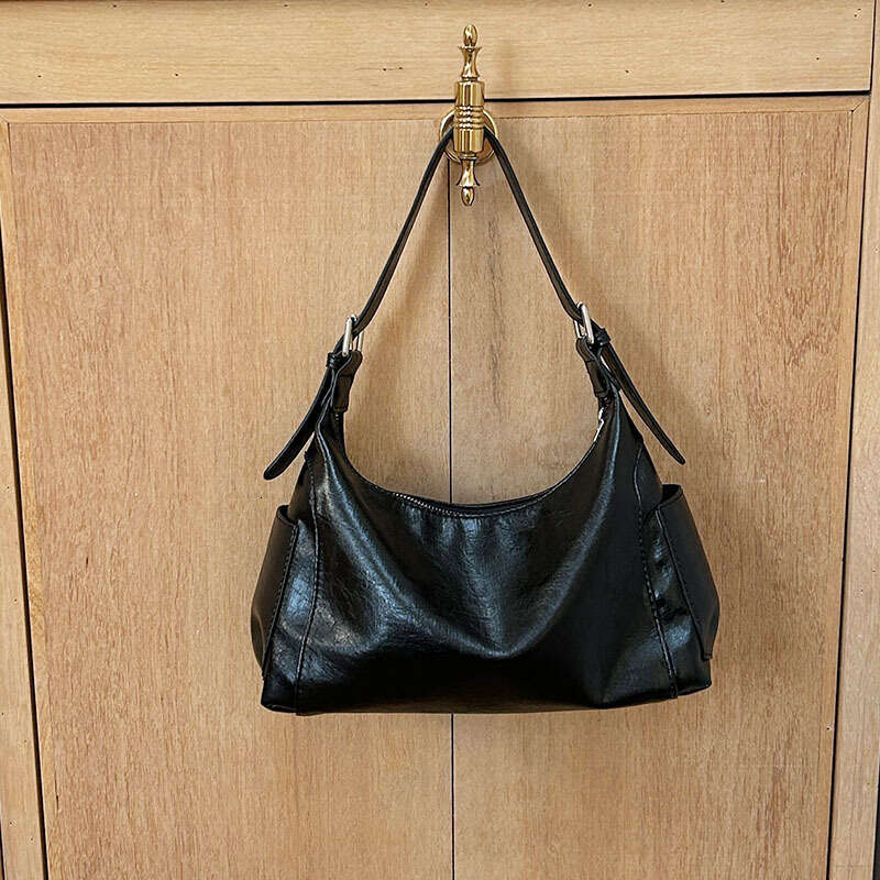 Underarm for Women Korean Version Niche Design 2025 New Autumn Winter Fashion Versatile Double Pocket Single Shoulder Bag