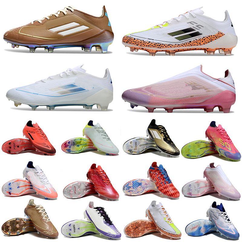 Men's Bad Bunny Messis F5O Lamine Yamals Soccer Cleats Durable Mystic Victory Youth Football Shoes Triunfo Estelar Messis Boots League Mid FG Turbo 50 Soccer Cleats