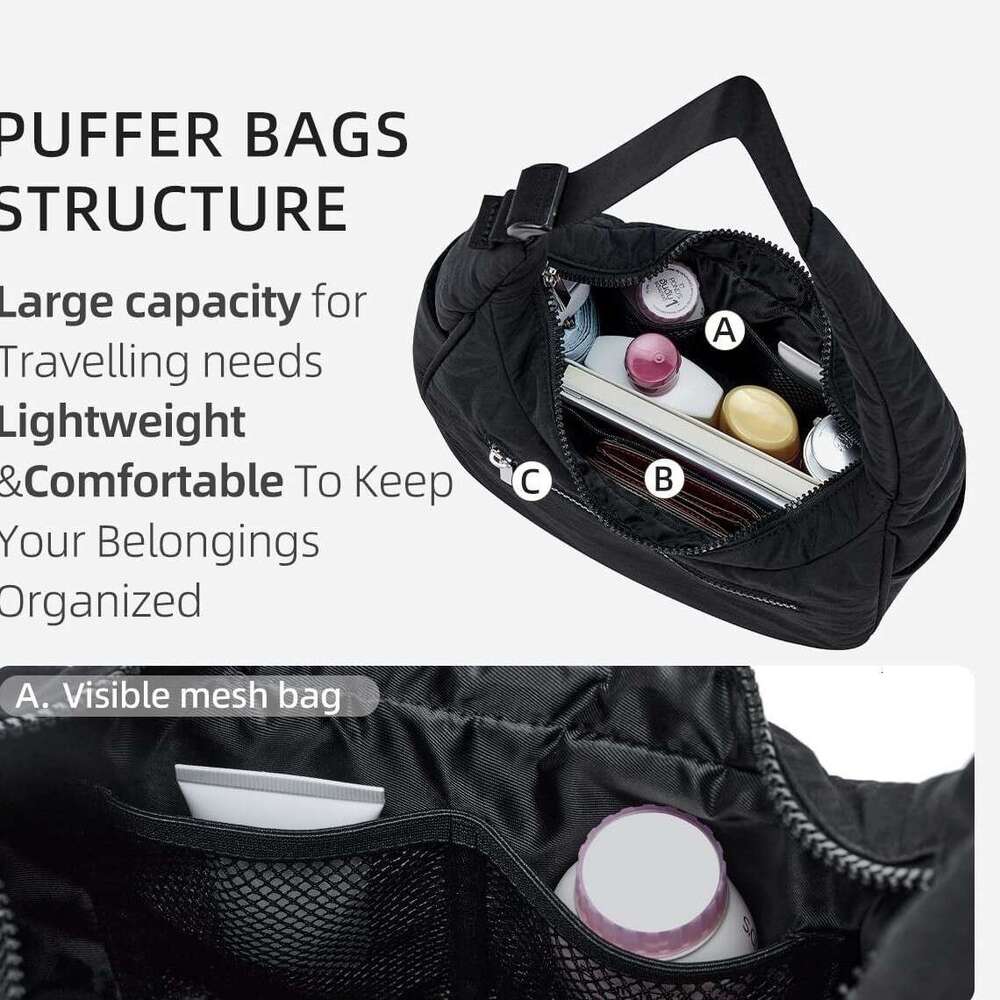 Hot Selling Nylon Embroidered Underarm Outdoor Waterproof Shoulder Handbag Crossbody Bag