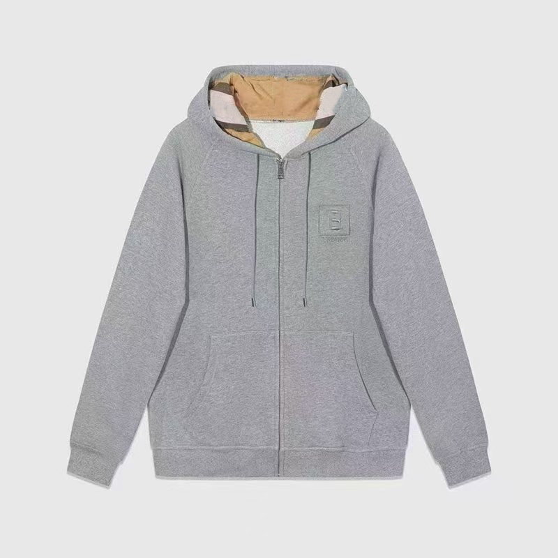 Designer men's and women's hoodies and sportswear designer autumn and winter checkered hoodie loose pullover thick long sleeved cardigan sportswear S-2XL