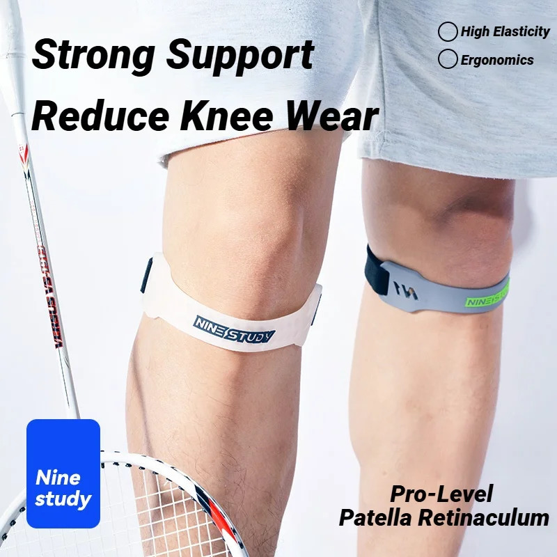 Adjustable Silicone Knee Patellar Band Tendon Support Strape Brace Shock Absorption Compression Strap Pads Sport Protection 250708
