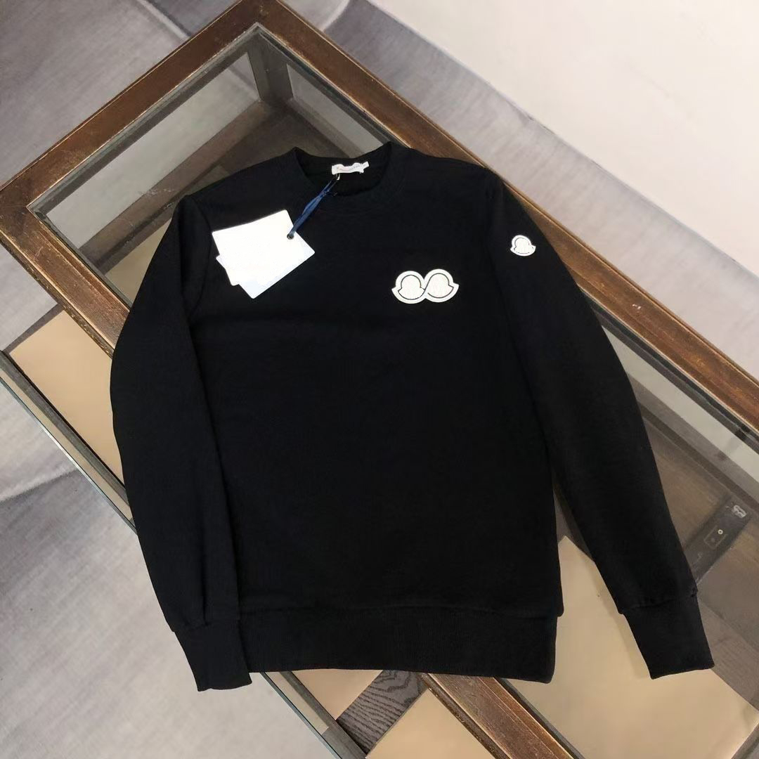 2025 trend Mo autumn and winter tide brand sweater long sleeve new pullover round neck Joker printed men's and women's tops casual Size M----5XL