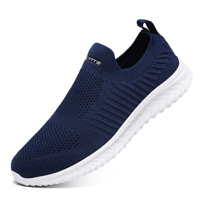 Men Vulcanize Shoes Mesh Men Shoes Lightweight Comfortable Mens Sneakers 2025 Autumn Fashion Slip On Flats Shoes Male Loafers 250716