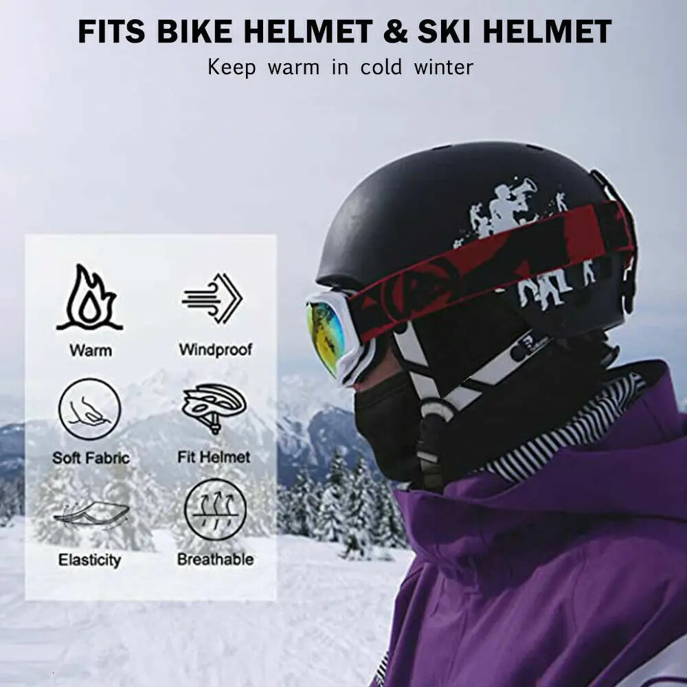 Winter Balaclava Ski Mask for Men Women Breathable Warm Face Mask Windproof Thermal Fleece Face Cover for Cold Weather 250716