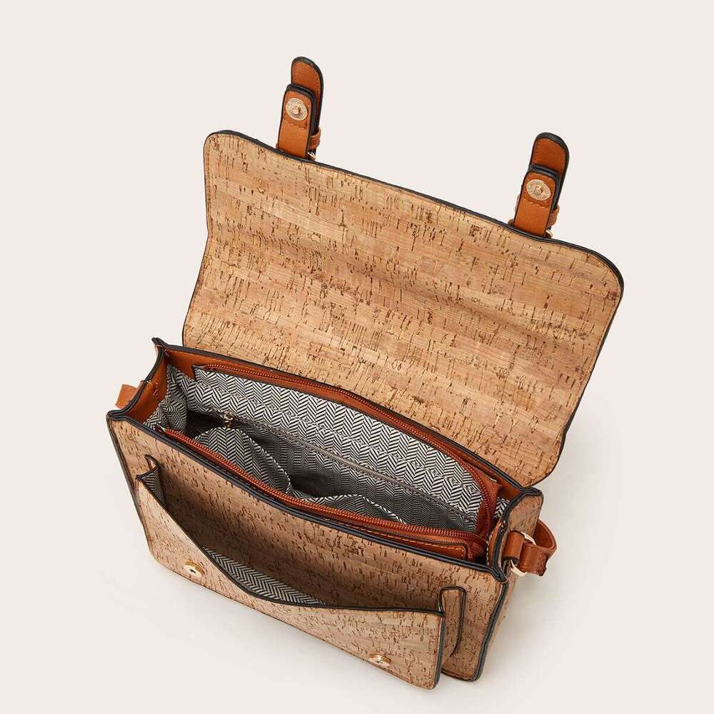 Hot-selling Women's 2025 New Large Capacity Single Shoulder Crossbody Printed Ethnic Style Messenger Bag