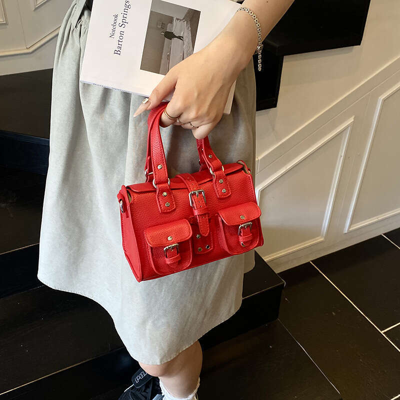 Fashionable Motorcycle Handbag Crossbody Bag Niche Trendy Style Break New Ground