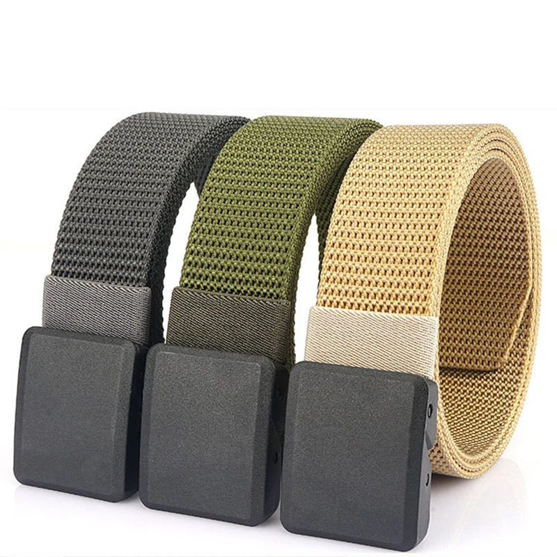 Mens Military Tactical Belt High Quality Nylon Canvas Quick Disassembly Outdoor Hunting Multifunctional 250716